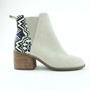 birch suede metallic jacquard women's esme boots